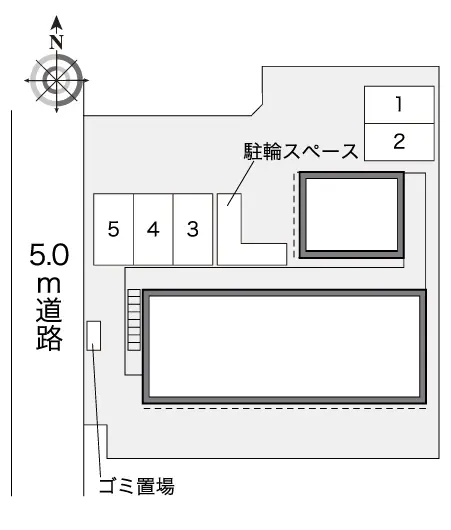 ★手数料０円★小平市仲町　月極駐車場（LP）